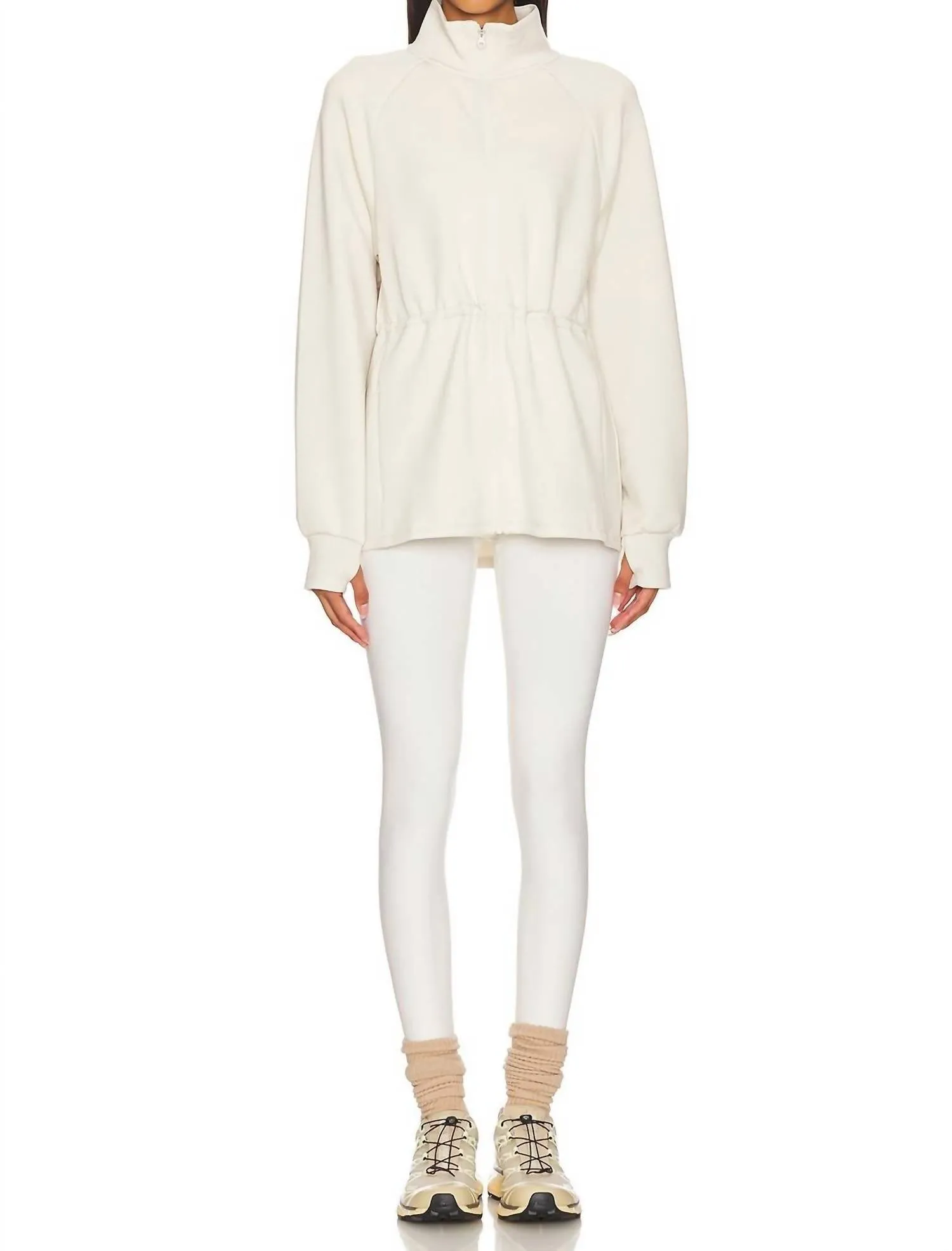 Alisa Zip Through Midlayer Pullover An Regentagen