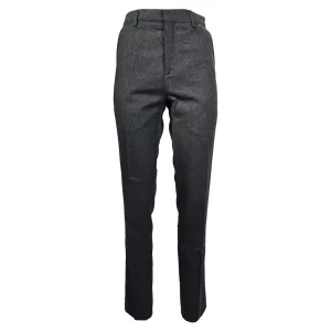Ami Slim-Fit Hose in Grau Wolle