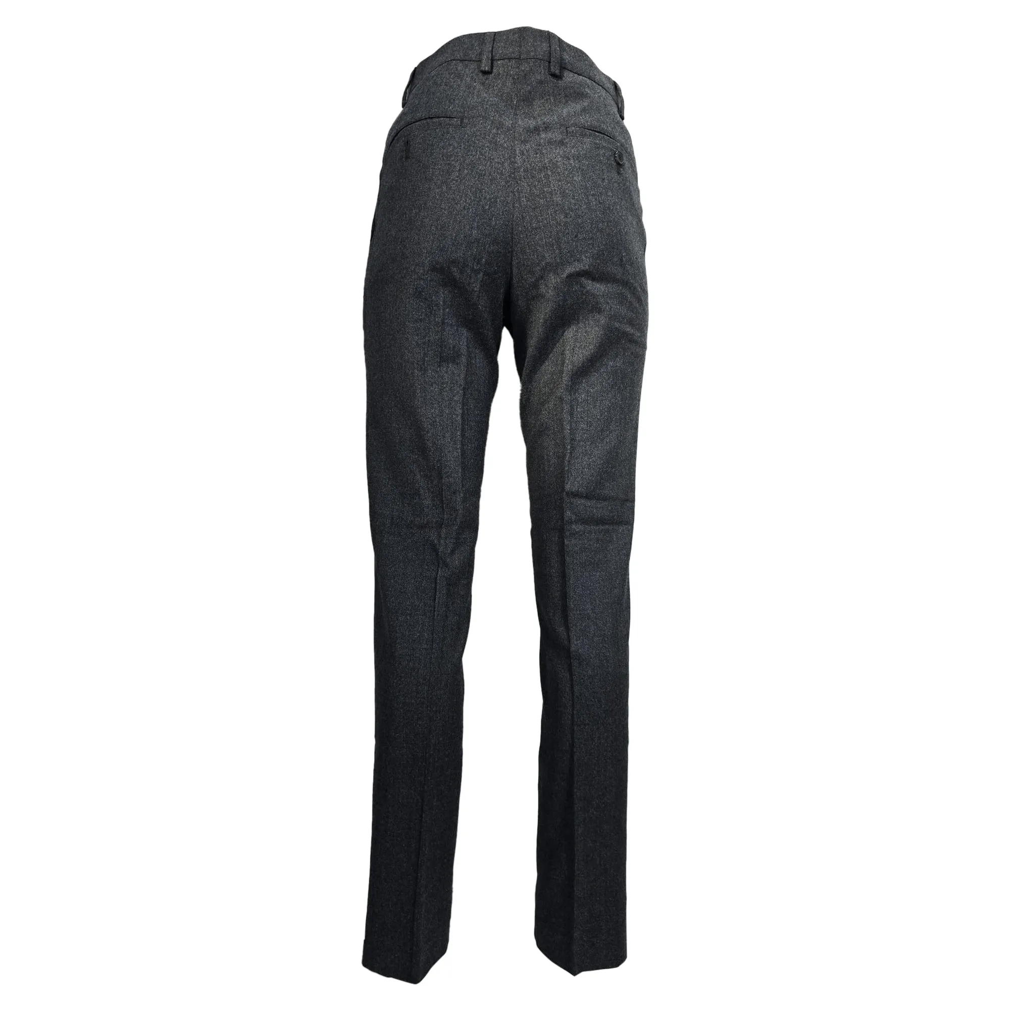 Ami Slim-Fit Hose in Grau Wolle