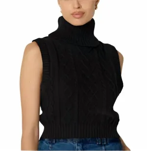 Aria Pullover In Schwarz