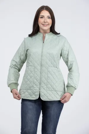 Aspire to Inspire Frauen Steppbomberjacke