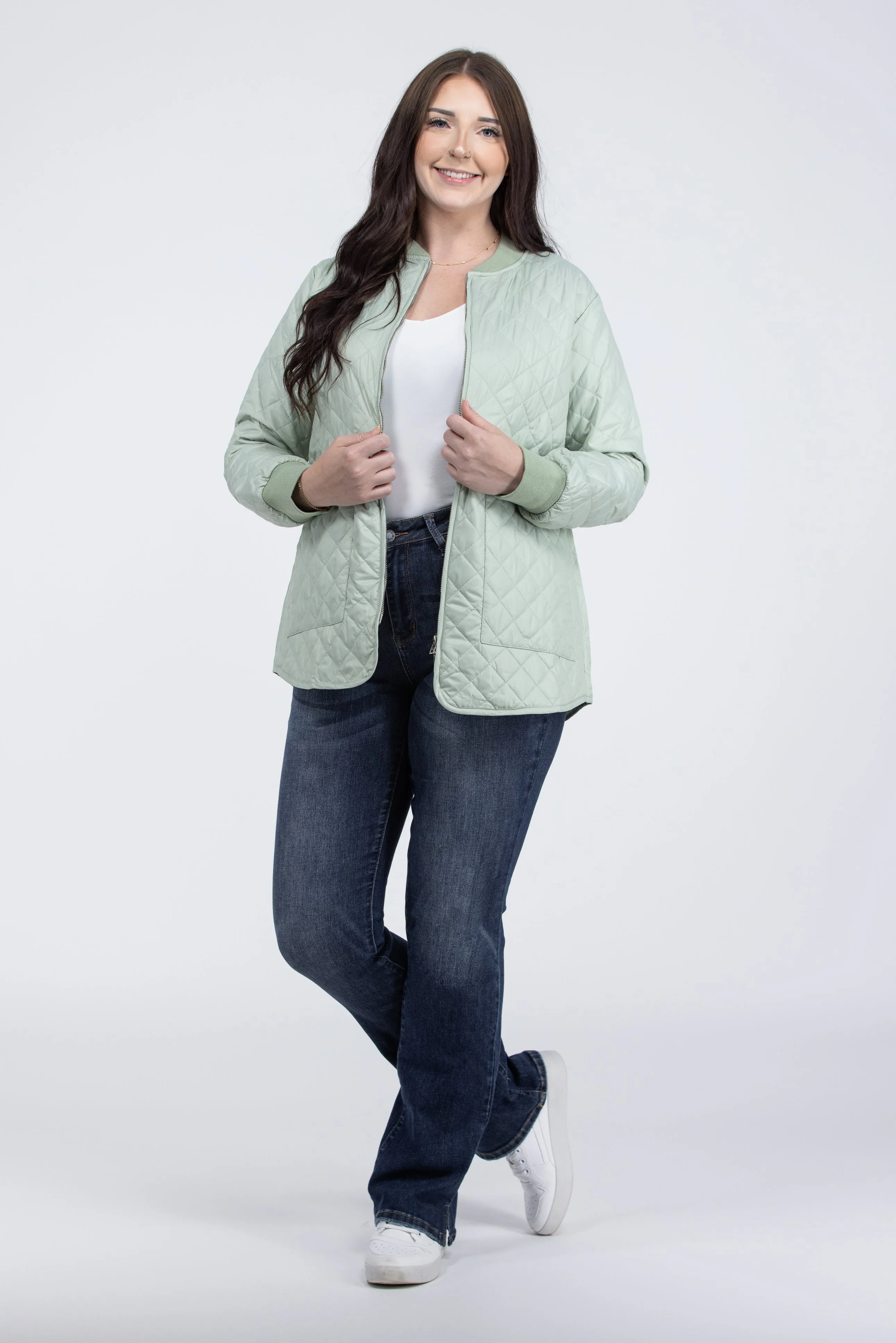 Aspire to Inspire Frauen Steppbomberjacke