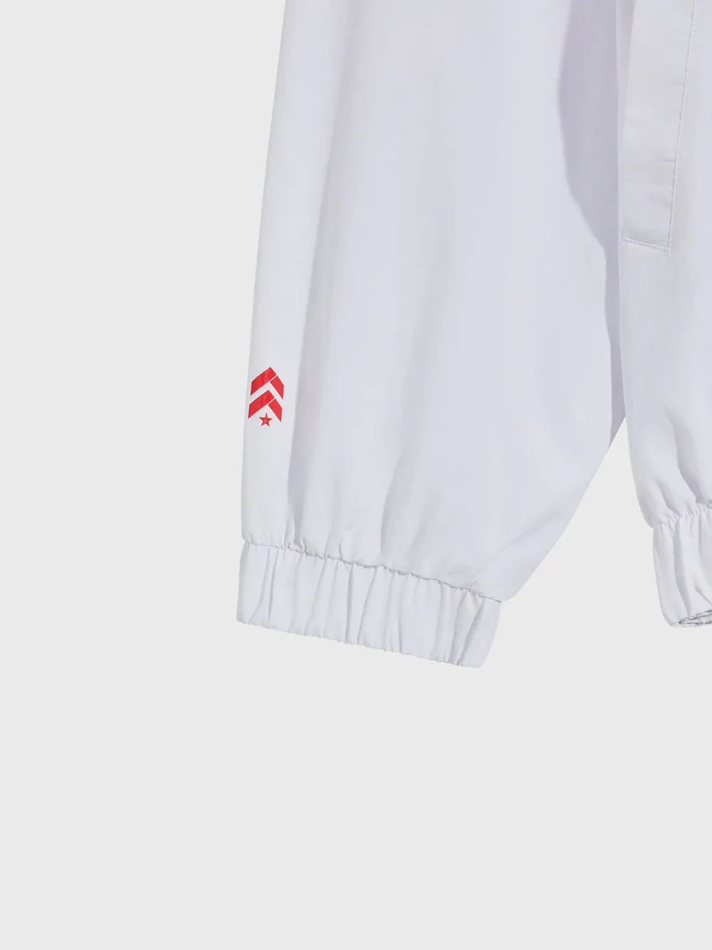 BARRYS WEIßE WINDBREAKER-JACKE BARRYS Kleidung