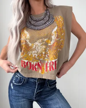 Born Free Eagle Muscle Shirt