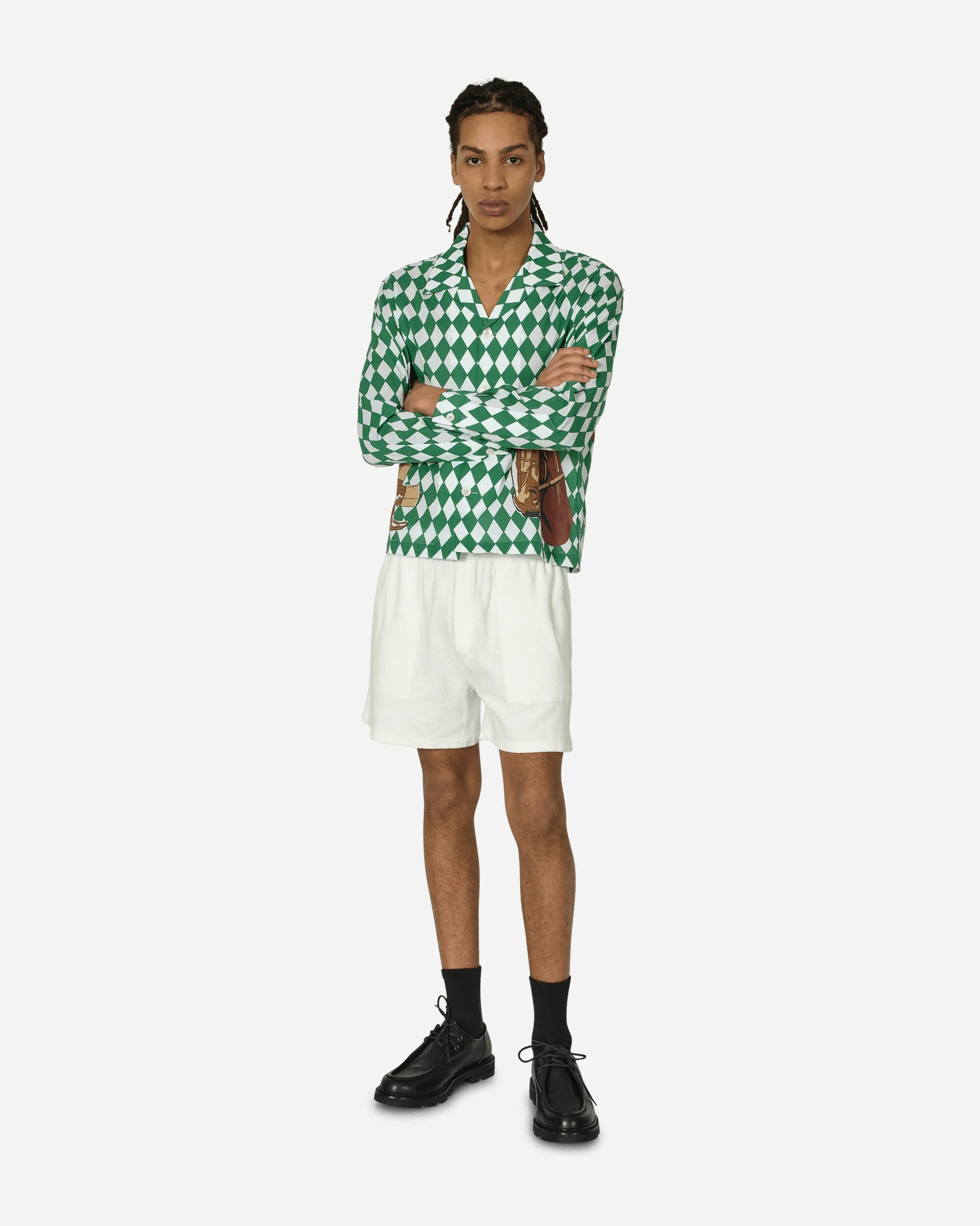 Boston Terry Sweatshorts Creme
