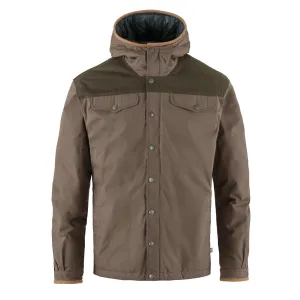 Bekleidung Fjallravenjackets Herren Fjallraven Greenland No. 1 Daunenjacke Wildleder Braun / Dunkeloliv