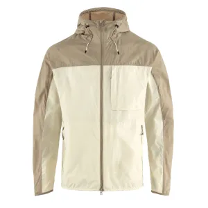 Bekleidung Fjällräven Jacken Herren Fjällräven High Coast Windjacke Kreideweiß-Fossil