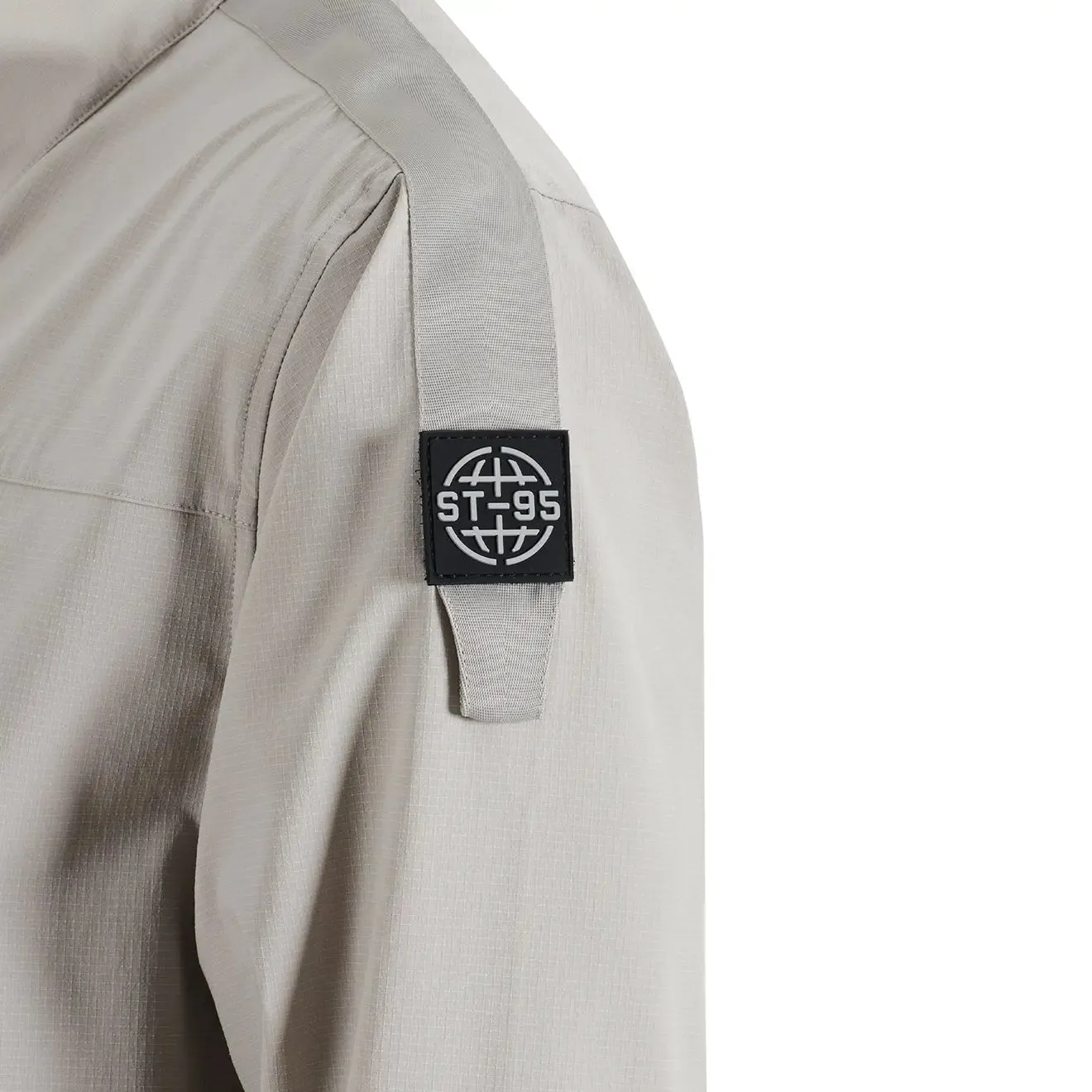 Bekleidung St95 Herren ST95 4-Wege-Stretch-Jacke mit durchgehendem Reißverschluss Hellgrau