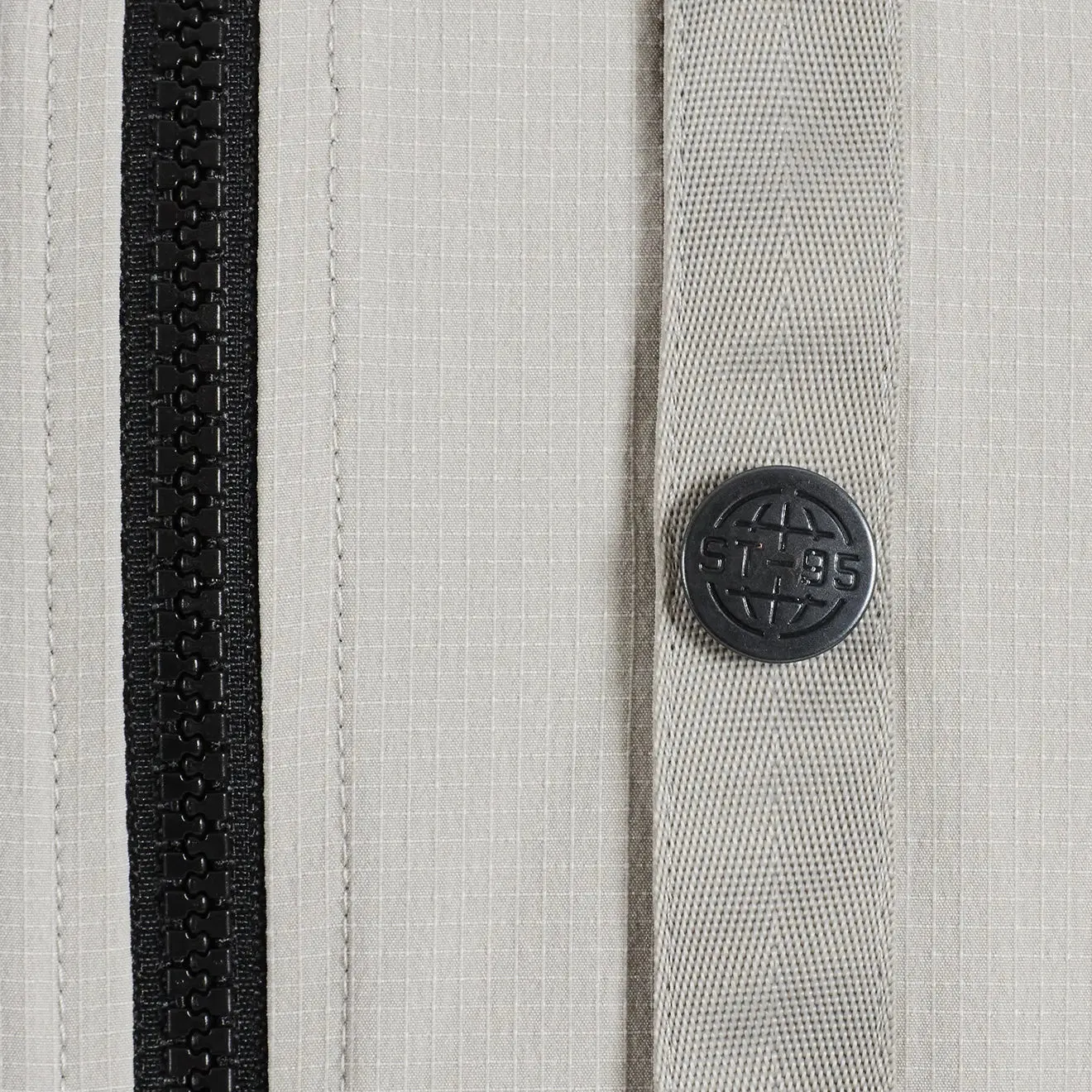 Bekleidung St95 Herren ST95 4-Wege-Stretch-Jacke mit durchgehendem Reißverschluss Hellgrau