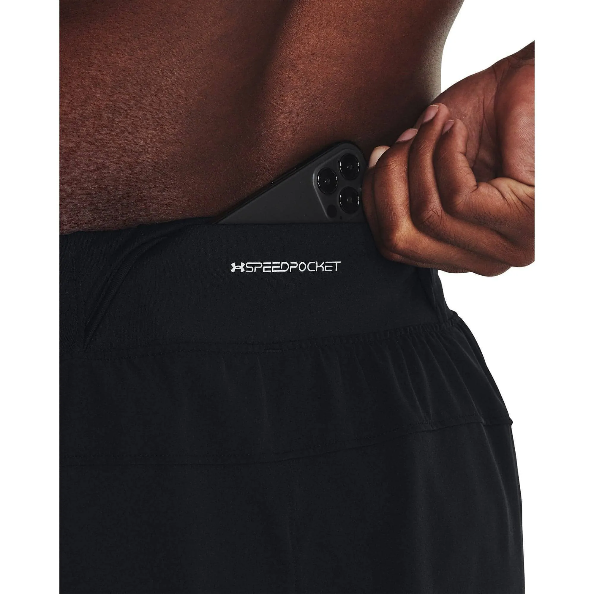Bekleidung Under Armour Herren Under Armour Launch Elite 7 Zoll Herren Laufshorts - Schwarz