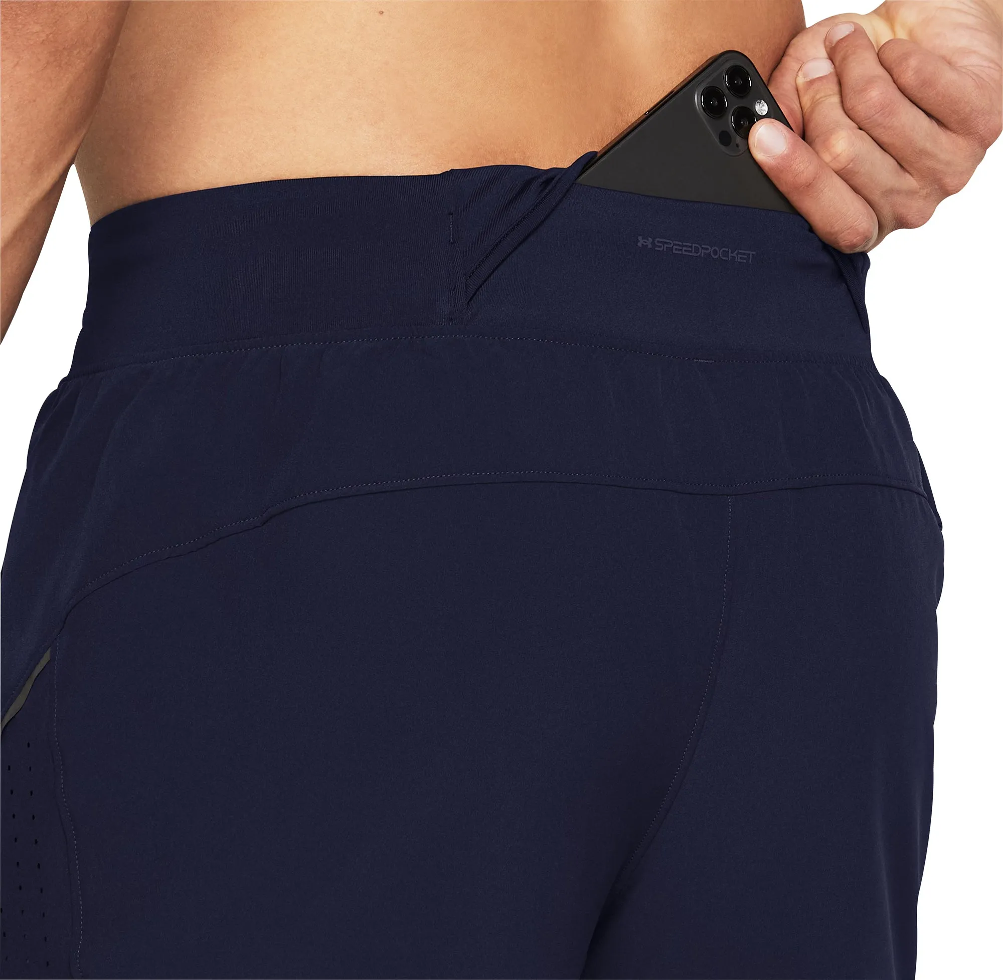 Kleidung Under Armour Herren Under Armour Launch Elite 7 Zoll Herren Laufshorts - Blau