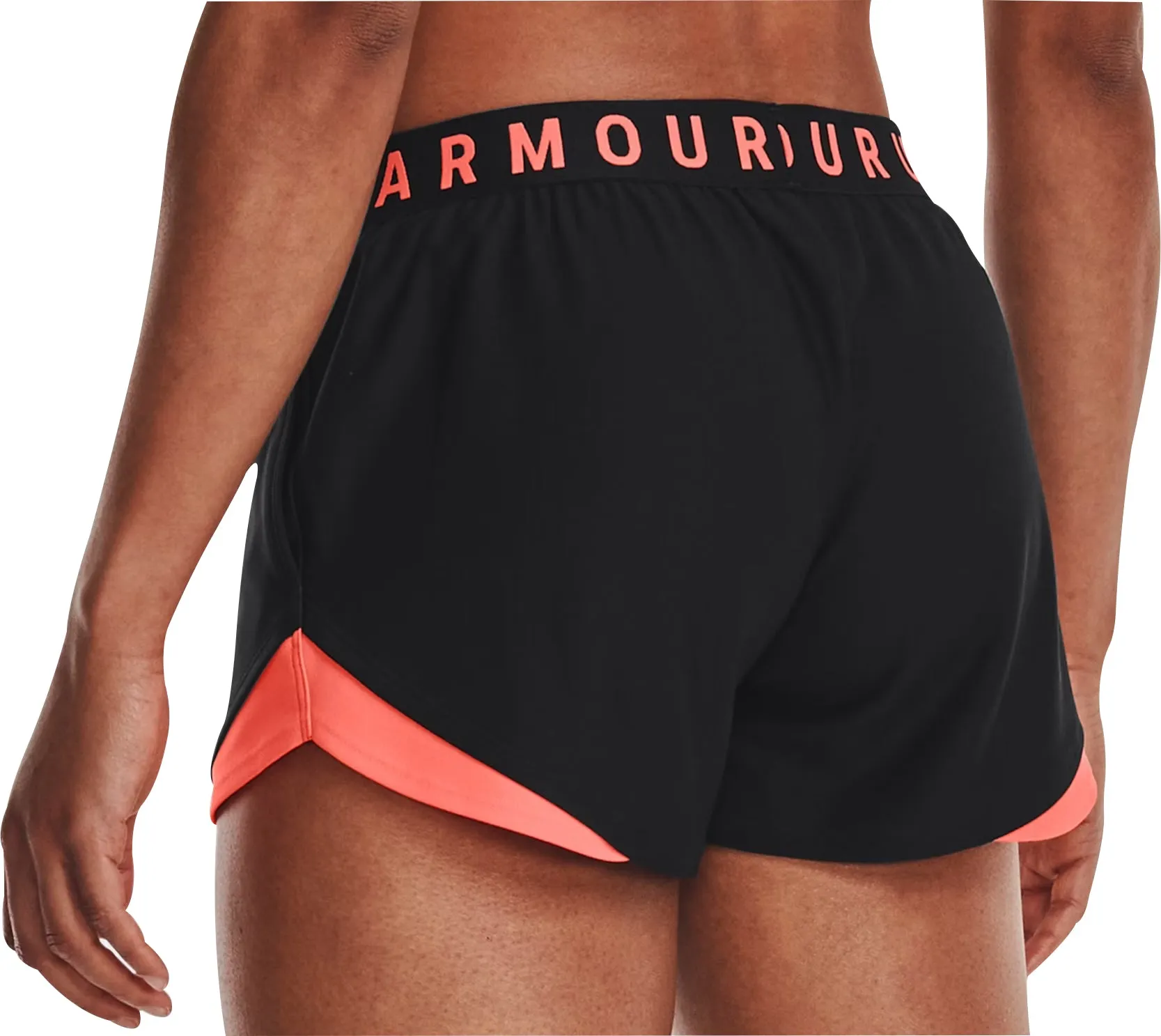 Bekleidung Under Armour Damen Under Armour Play Up 3.0 Laufshorts für Damen - Schwarz