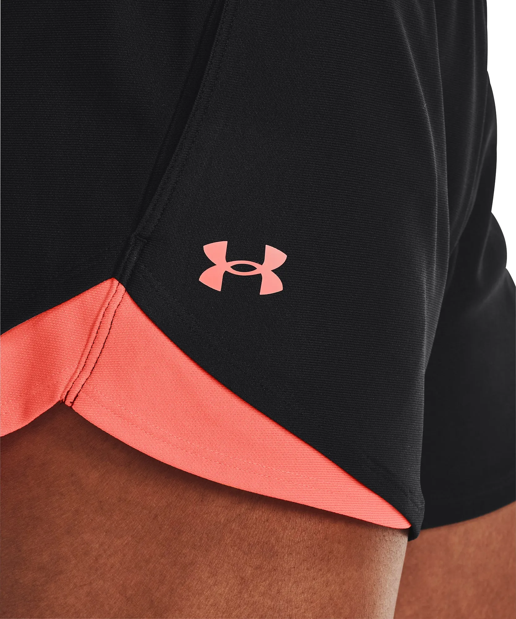 Bekleidung Under Armour Damen Under Armour Play Up 3.0 Laufshorts für Damen - Schwarz