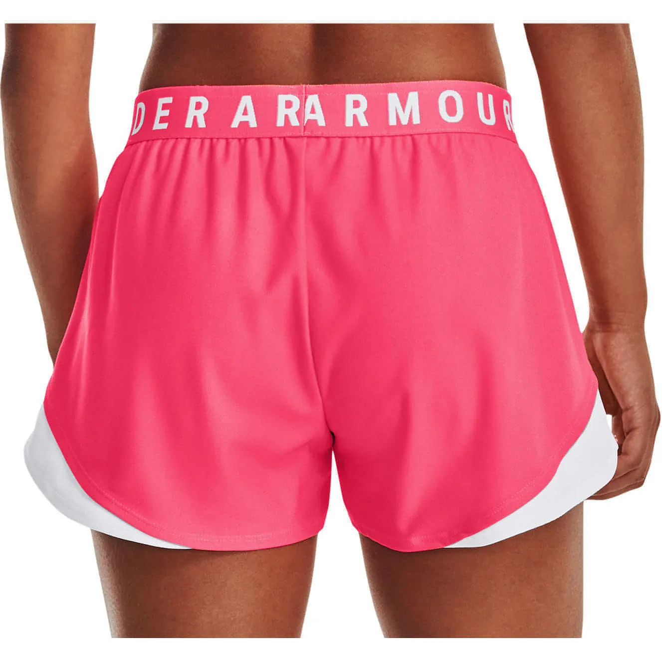 Bekleidung Under Armour Damen Under Armour Play Up 3.0 Laufshorts für Damen - Pink