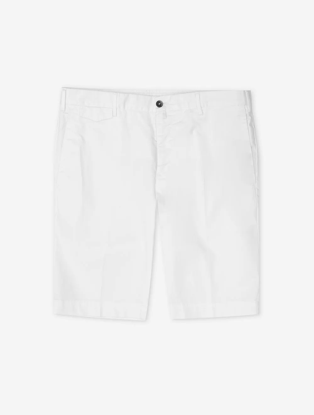 Baumwoll-Shorts Weiß