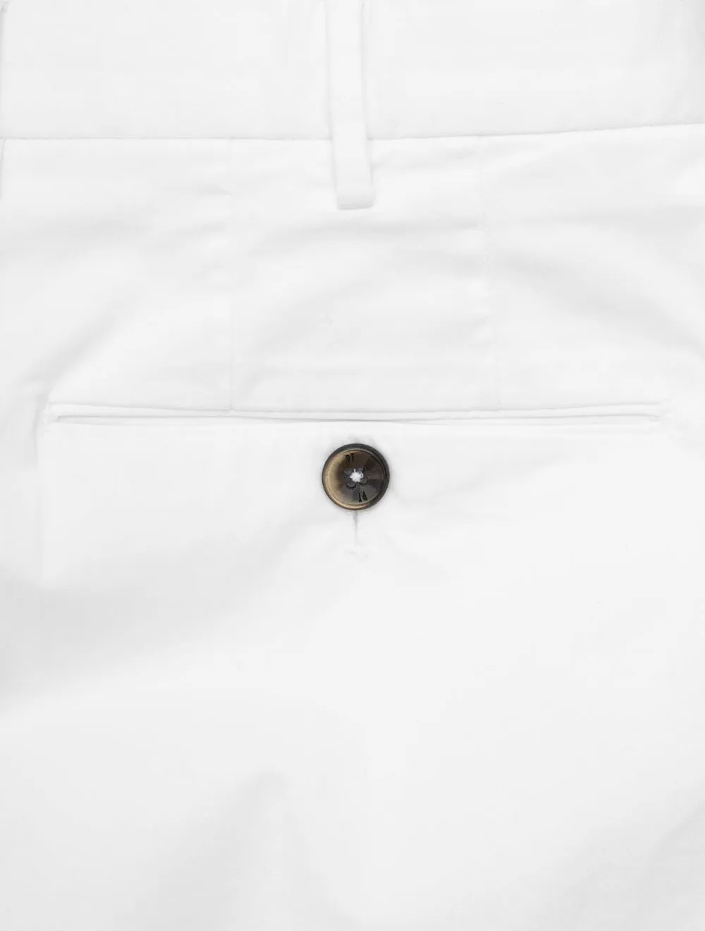 Baumwoll-Shorts Weiß