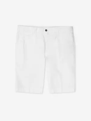 Baumwoll-Shorts Weiß