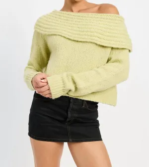 Kapuzenpullover in Salbeigrün