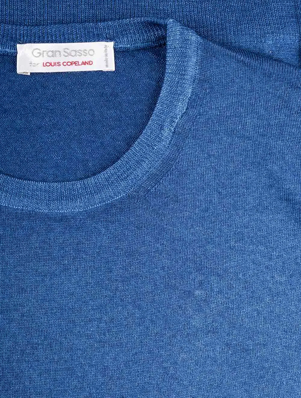 Crew Neck Strickware Blau