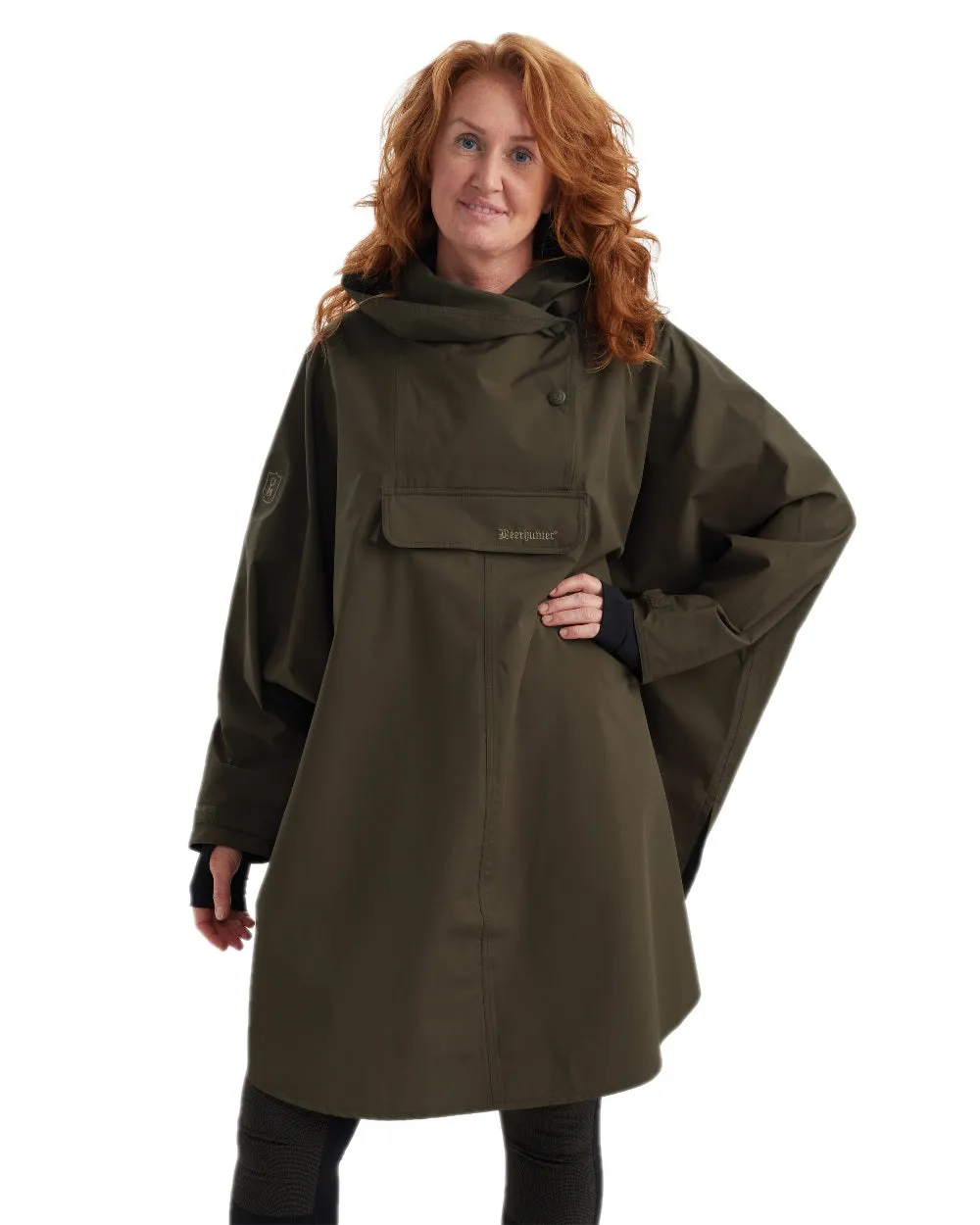 Deerhunter Damen wasserdichte Regenponcho Deerhunter