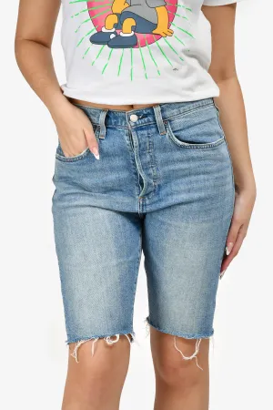 Denim Forum Blaue Denim Shorts Größe 30