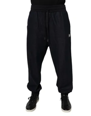Dolce & Gabbana Jacquard Baumwoll Joggerhose Herrenhose