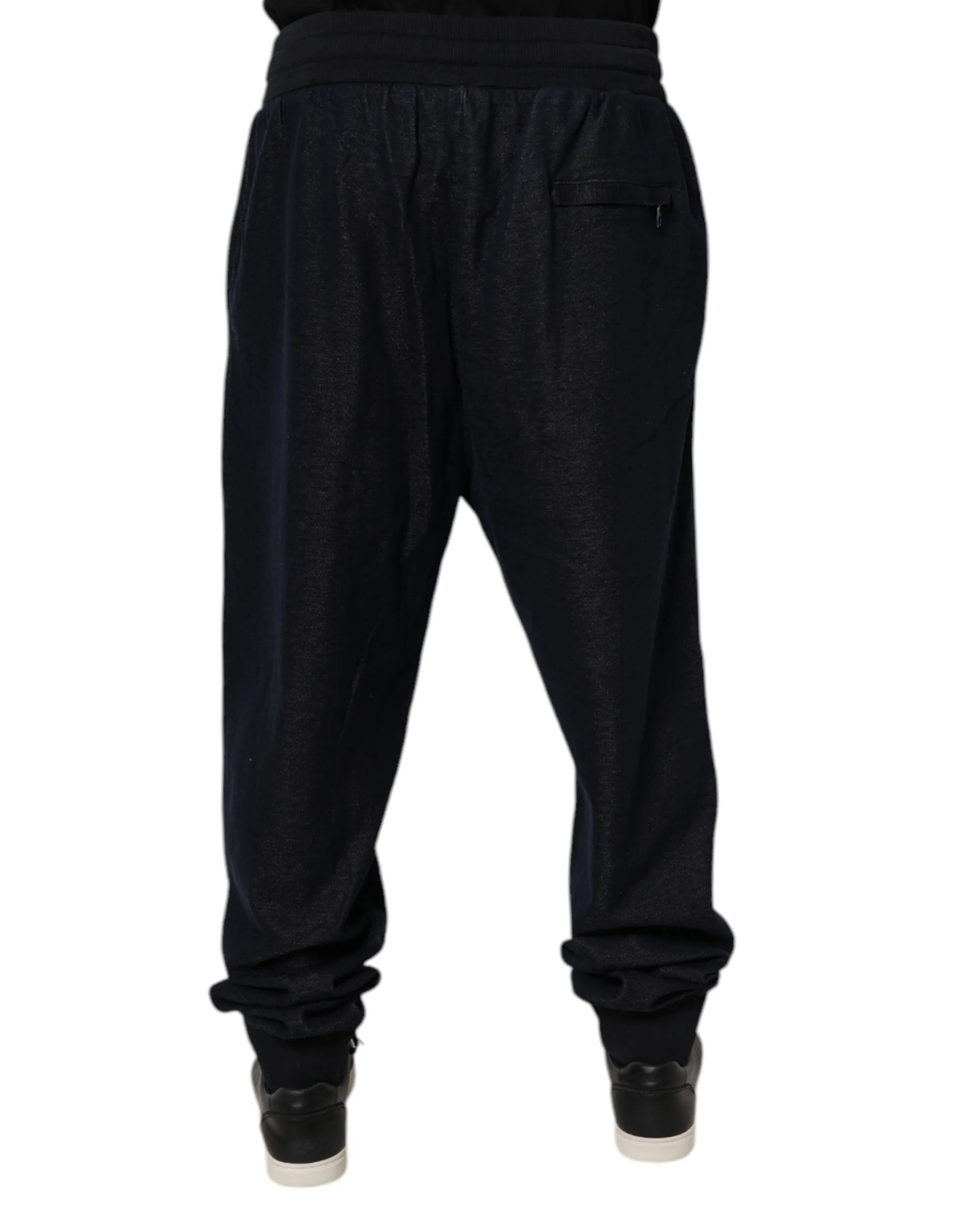 Dolce & Gabbana Jacquard Baumwoll Joggerhose Herrenhose