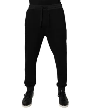 Dolce & Gabbana Logo Männer Jogger Baumwoll-Sweatpants Herrenhose