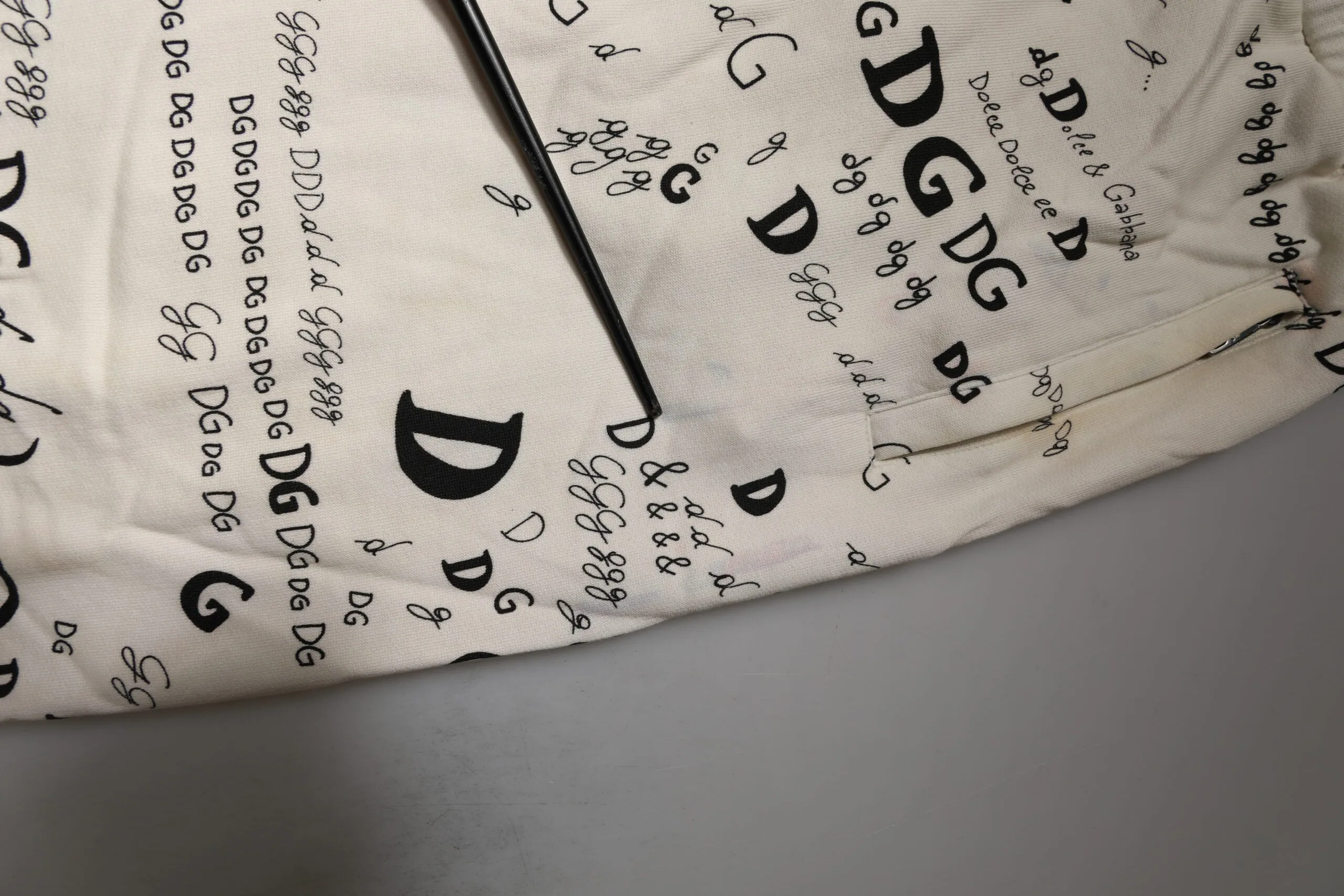 Dolce & Gabbana Logo Print Herren Skinny Sweatpants (Secondhand)