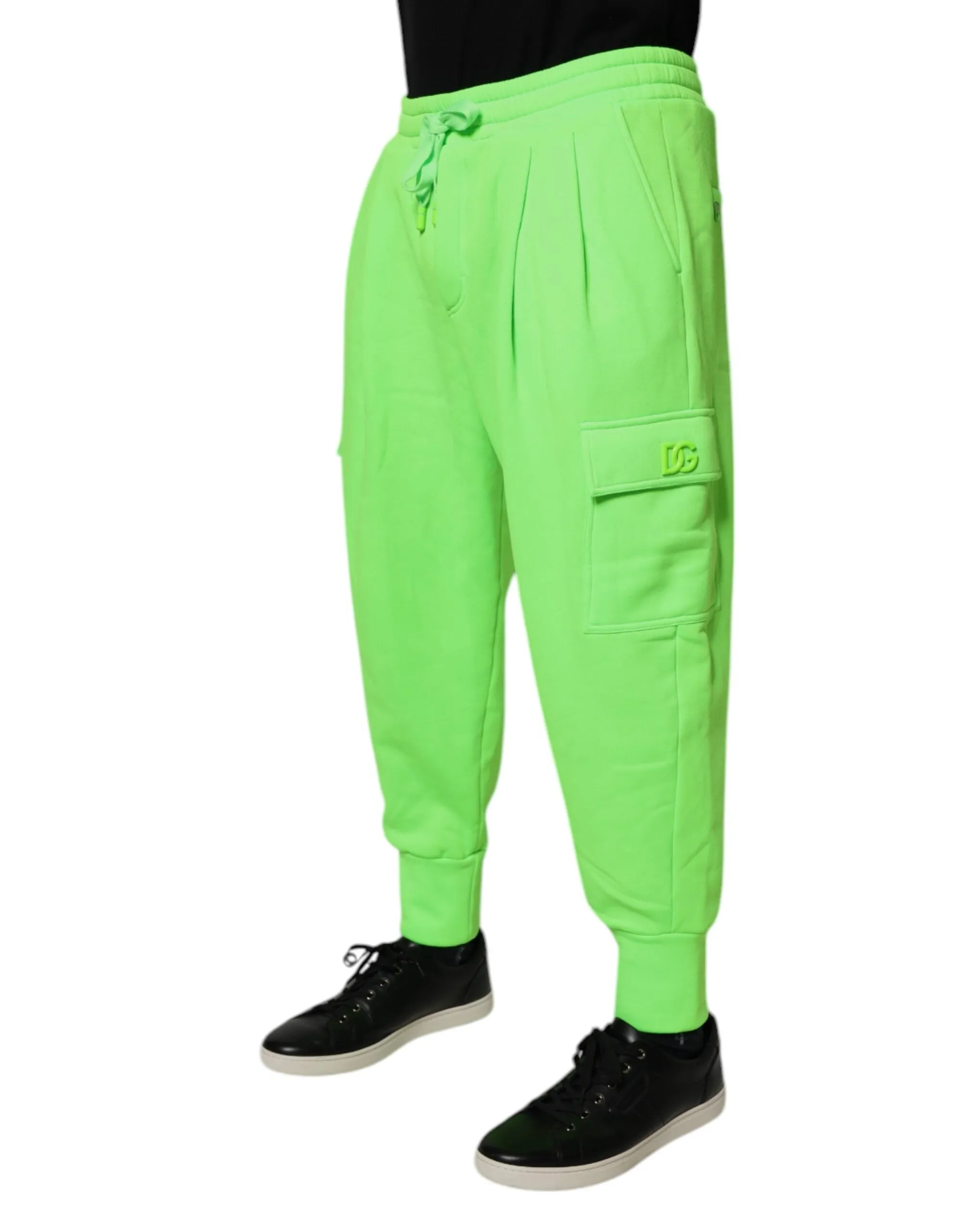 Dolce & Gabbana Neon Cargo Jogger Herren Sweatpants