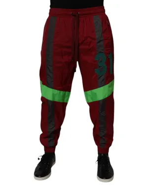 Dolce & Gabbana Nylon Herren Jogger Sweatpants Herrenhose