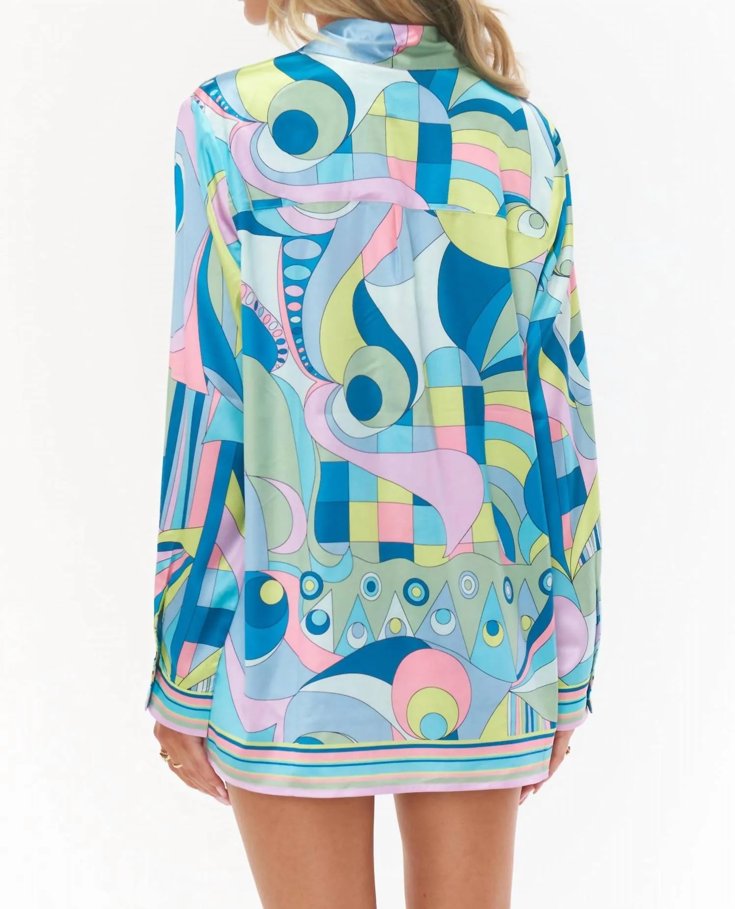 Frühaufsteher-Pyjama-Set in Go Go Seide