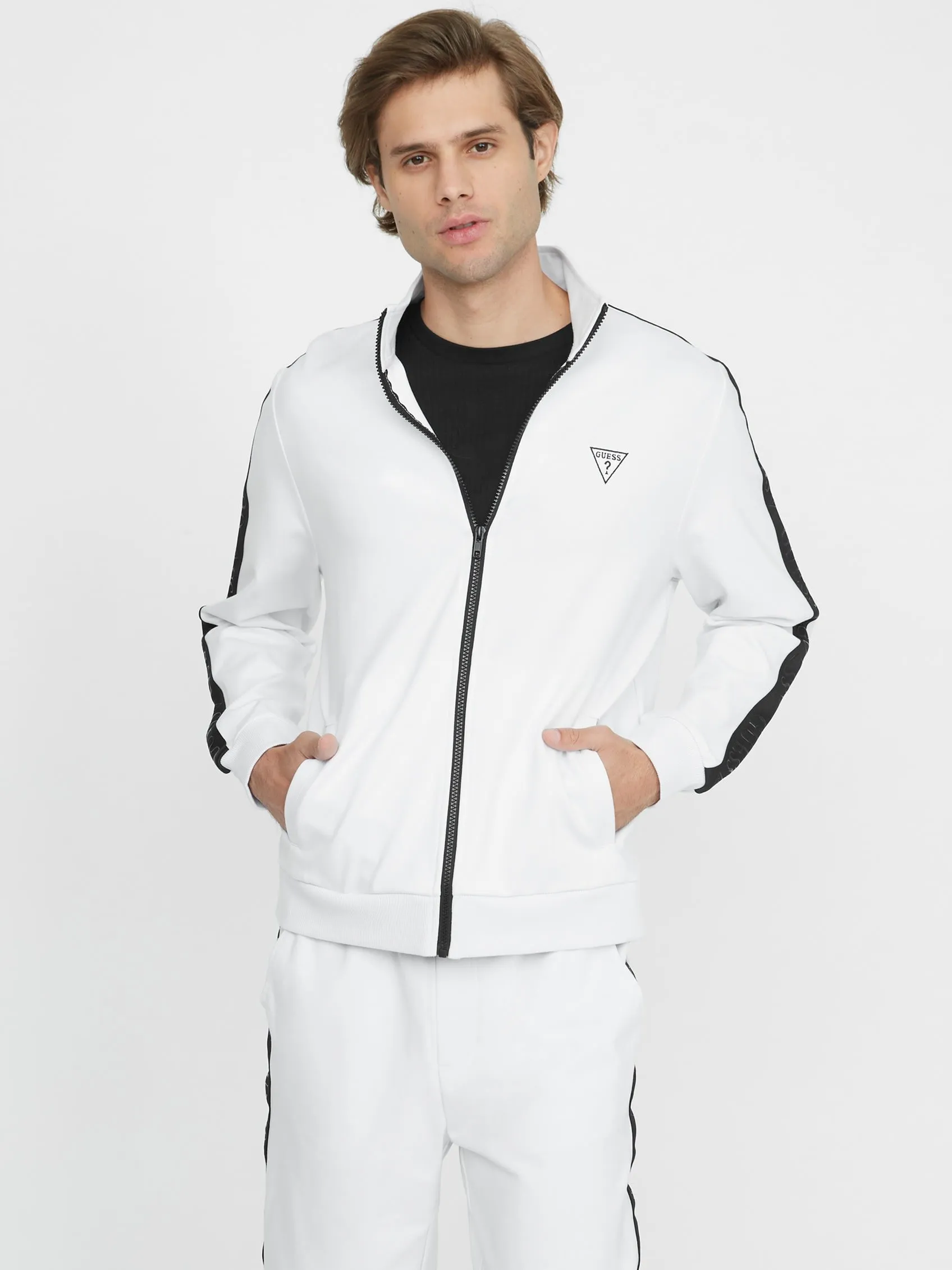 Eco Andrew Logo Reißverschluss-Jacke