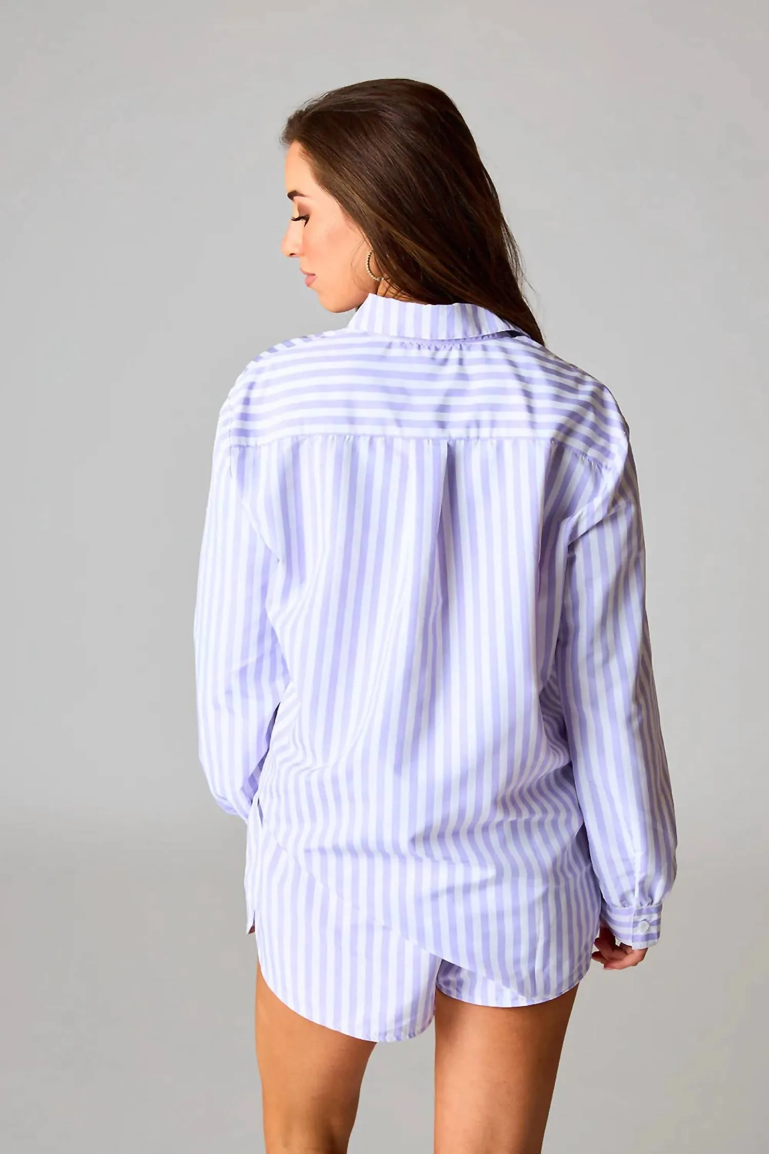 Ellen Set In Blau Gestreift