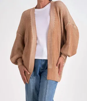 Femy Strickcardigan in Beige