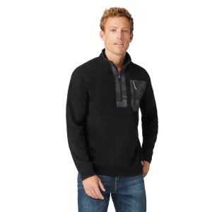 Free Country Herren FreeCycle Super Soft Mikrofleece 1/2 Zip Mock Neck Shirt