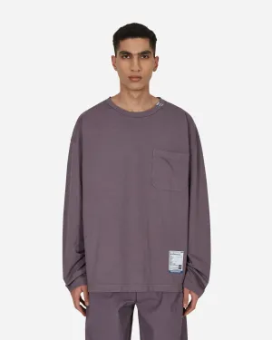 Schweres Langarmshirt Lila