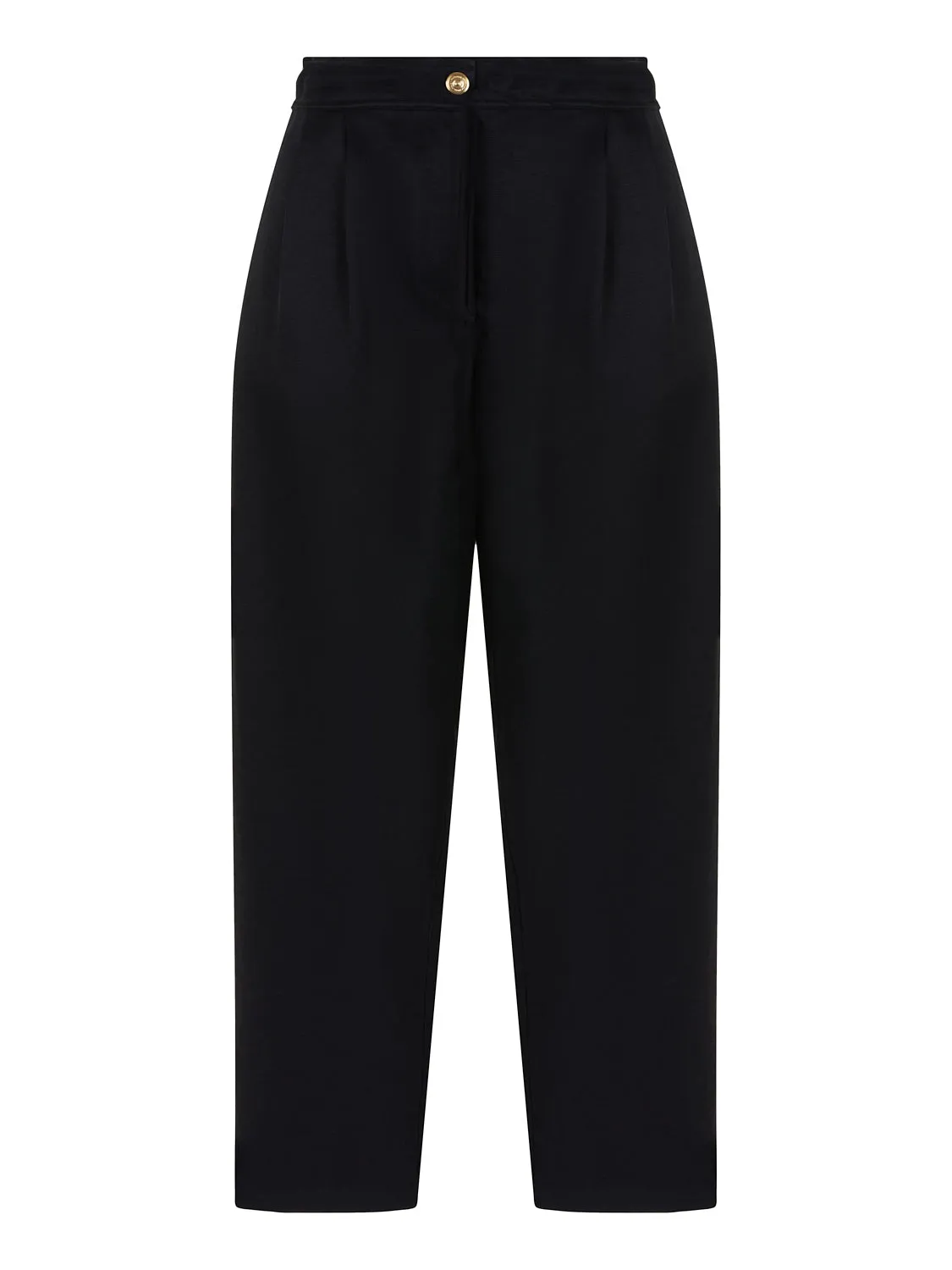 Hochtaillierte Karottenhose