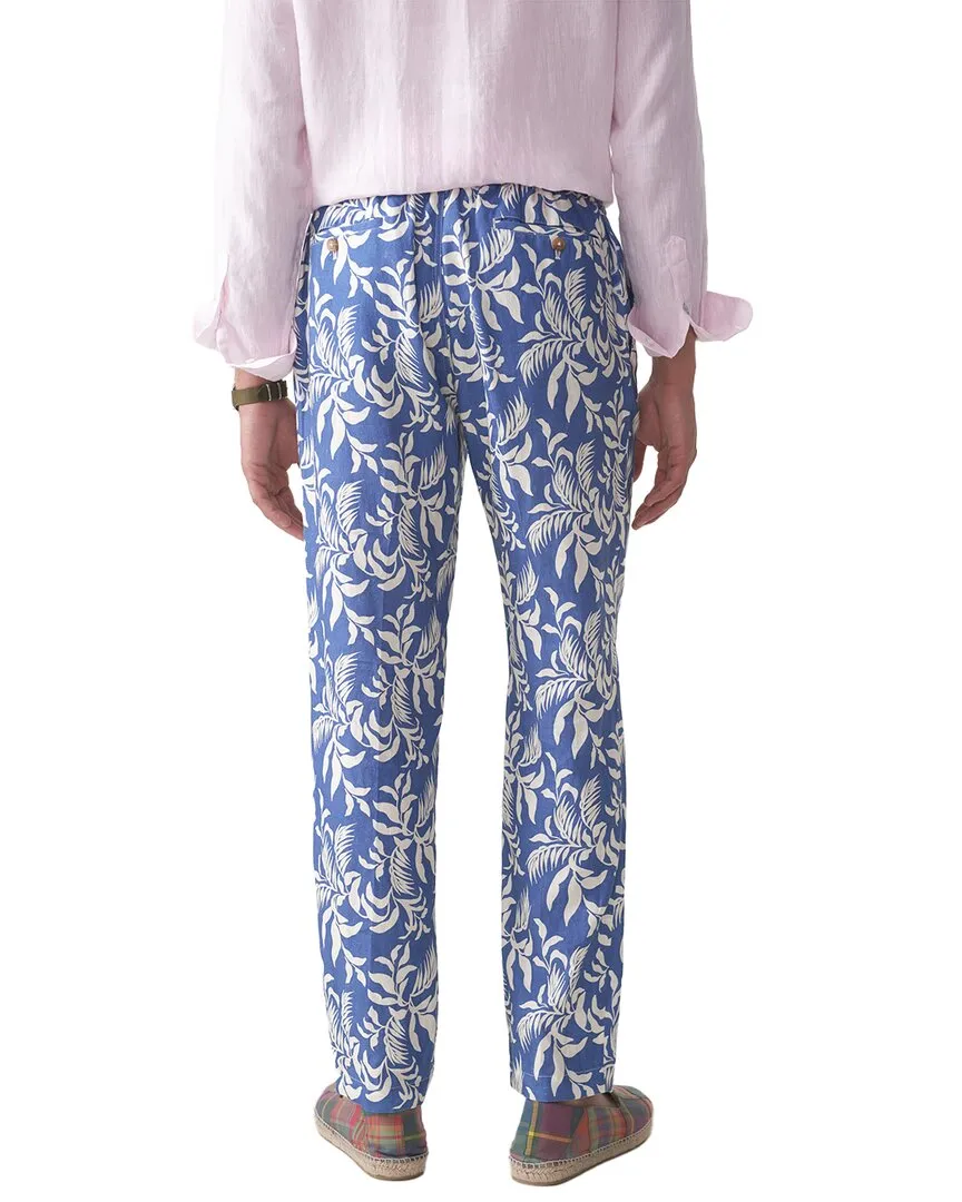 J.McLaughlin Jardin Blatt Callistair Leinen Hose
