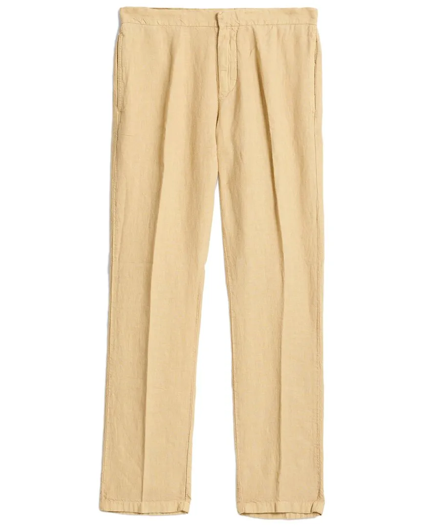 John Varvatos Hose mit Seitennähten und Tasche aus Leinen-Mix