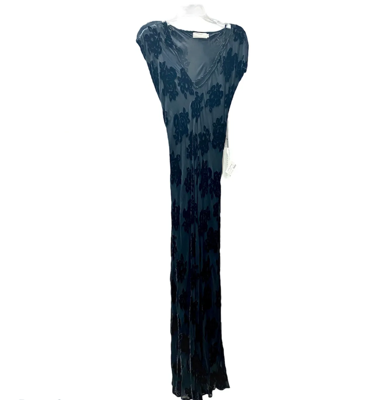 Johnny Was 4 Love and Liberty Sadie Samtiges Bias-Cut Maxikleid