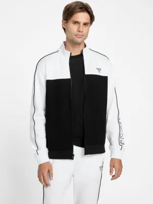 Jose Color-Block Logo Reißverschlussjacke