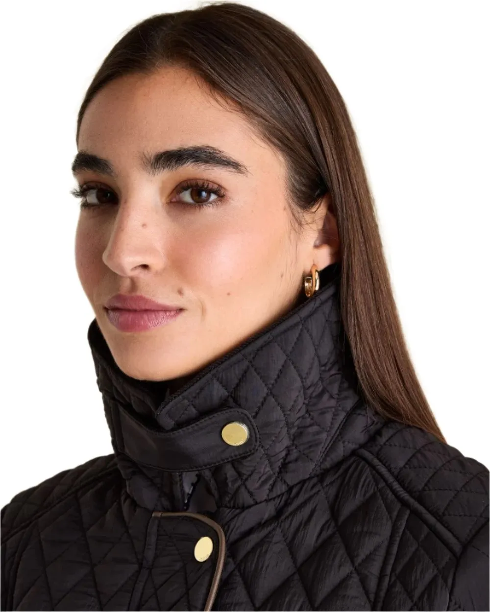 Joules Rosewell Langschopf-Mantel mit Diamantsteppung und wasserabweisender Funktion Joules Bekleidung