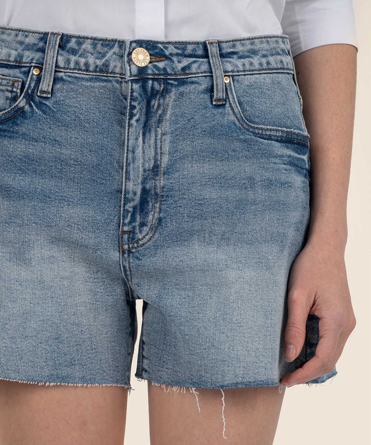 Kut From the Kloth Taylor High-Waist Shorts