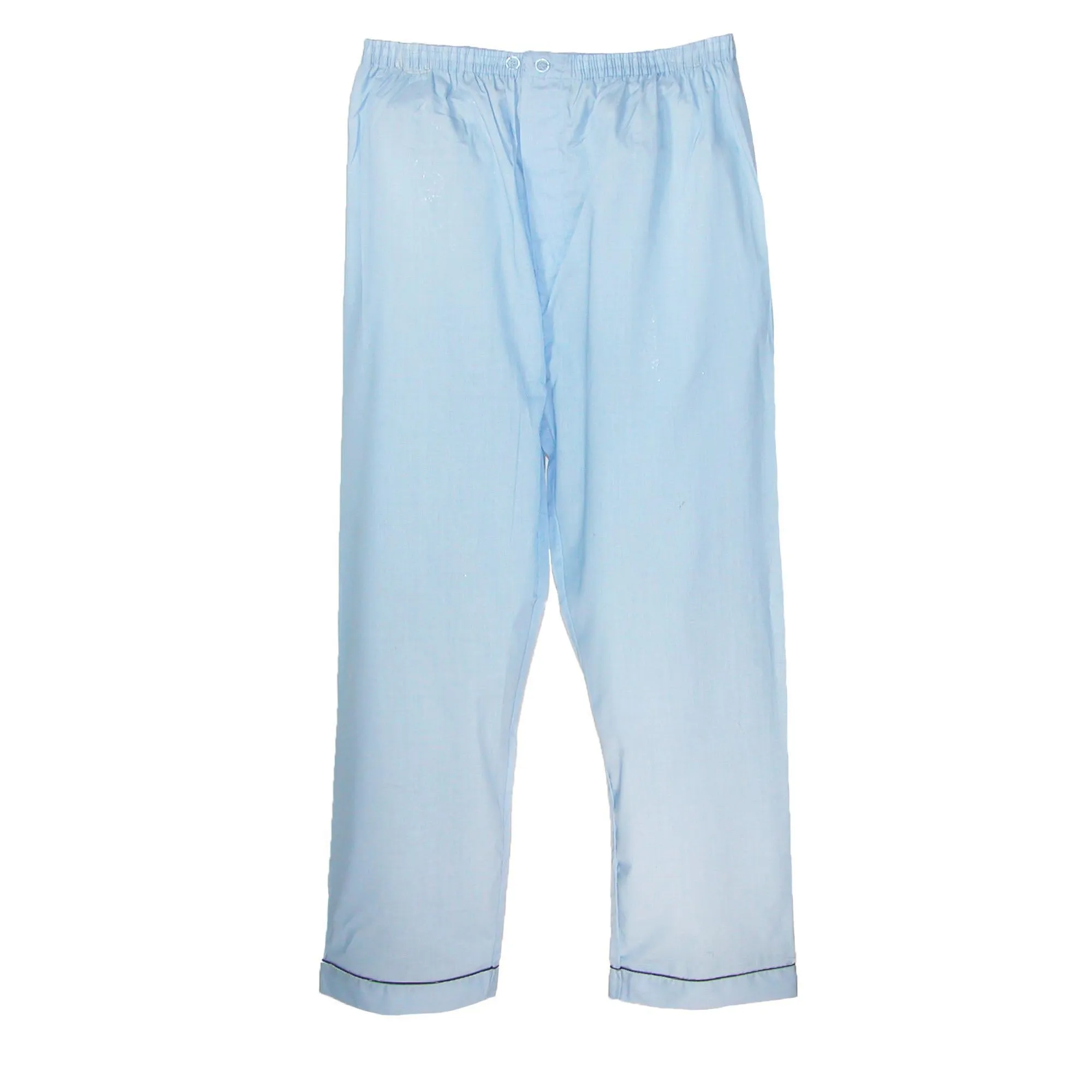 Langarm-Langbein-Pyjama-Set in Uni