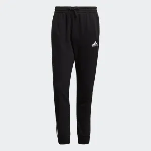 Herren adidas Essentials French Terry Taperierte Bündchenhose mit 3 Streifen