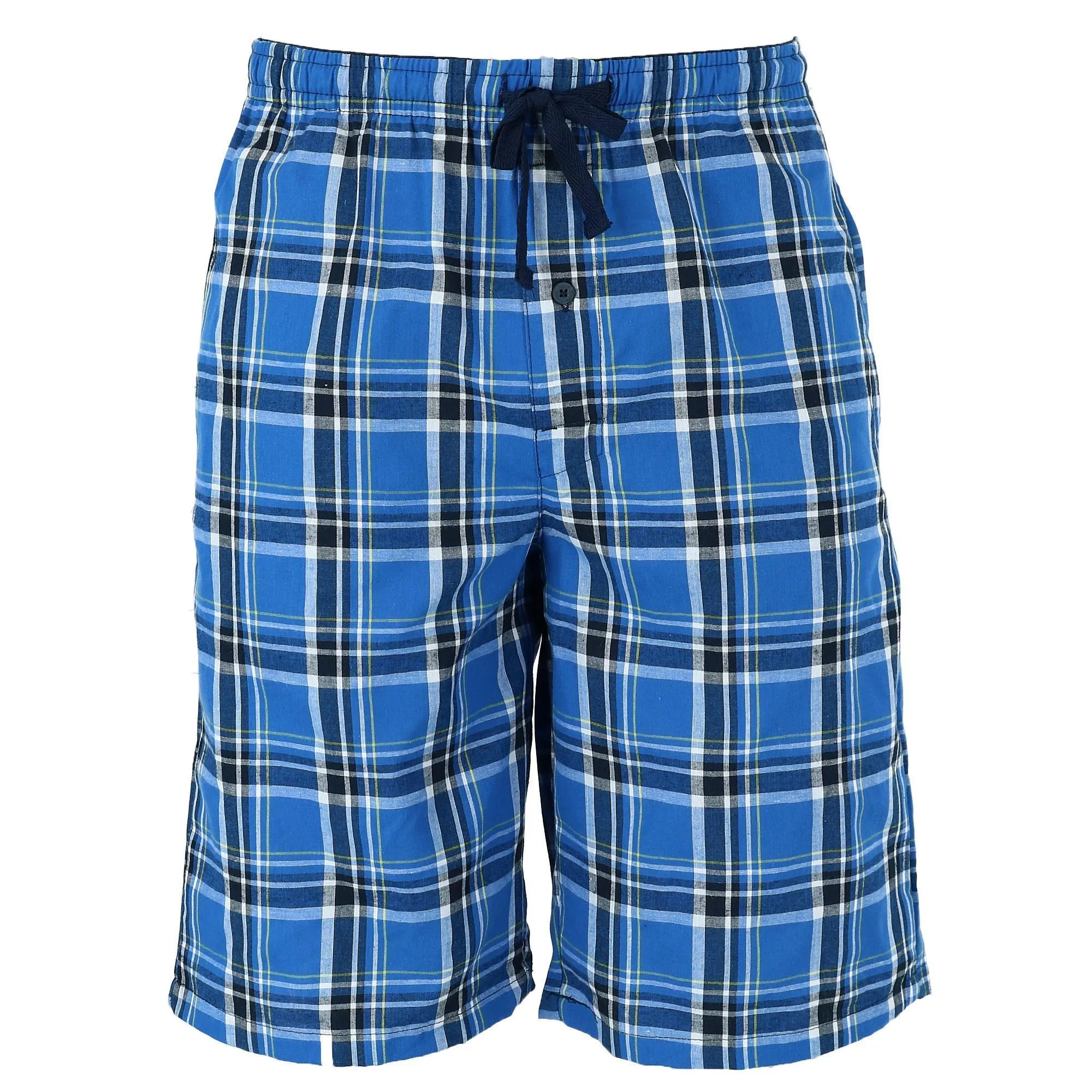 Herren Schlafshorts aus gewebter Baumwolle in Übergrößen