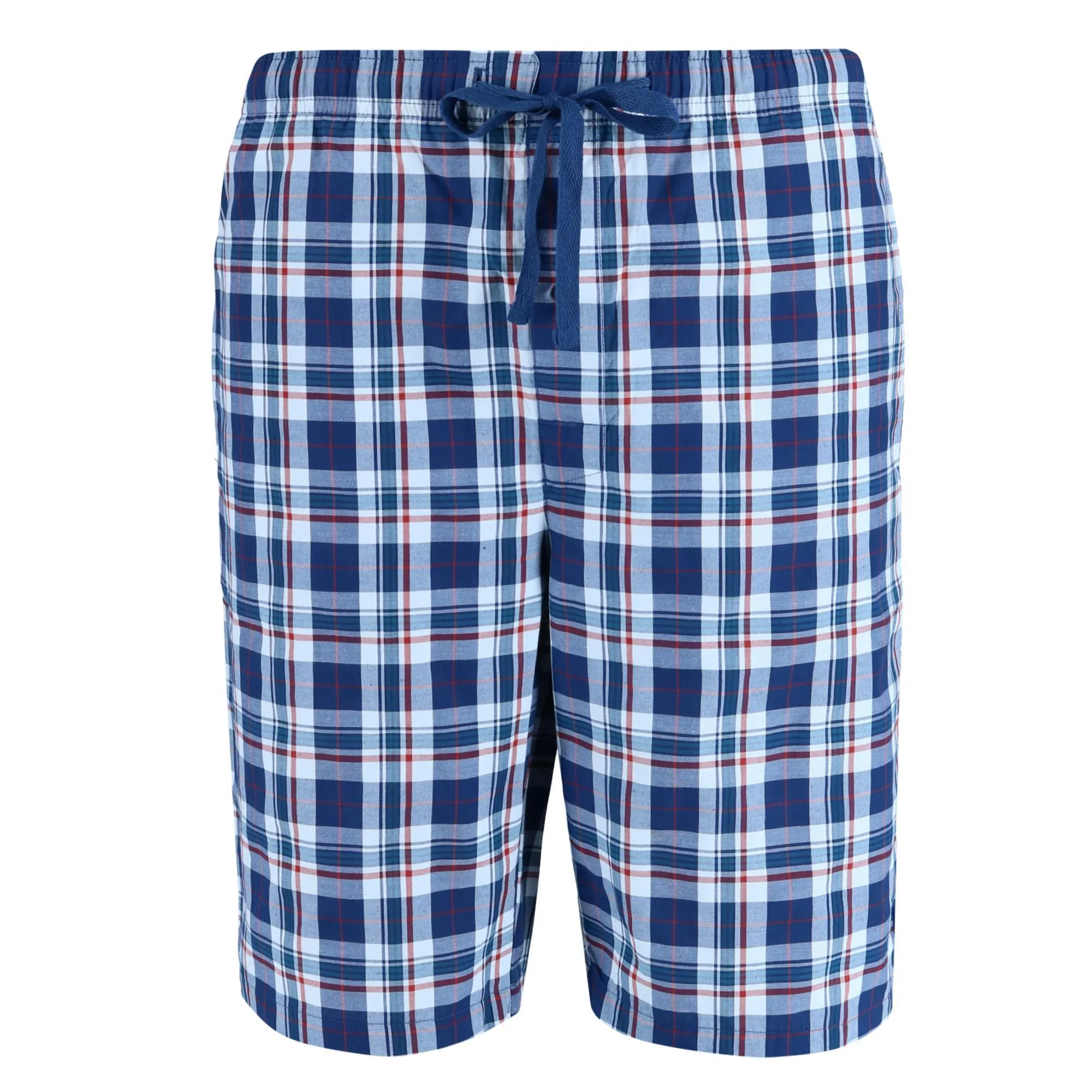 Herren Schlafshorts aus gewebter Baumwolle in Übergrößen