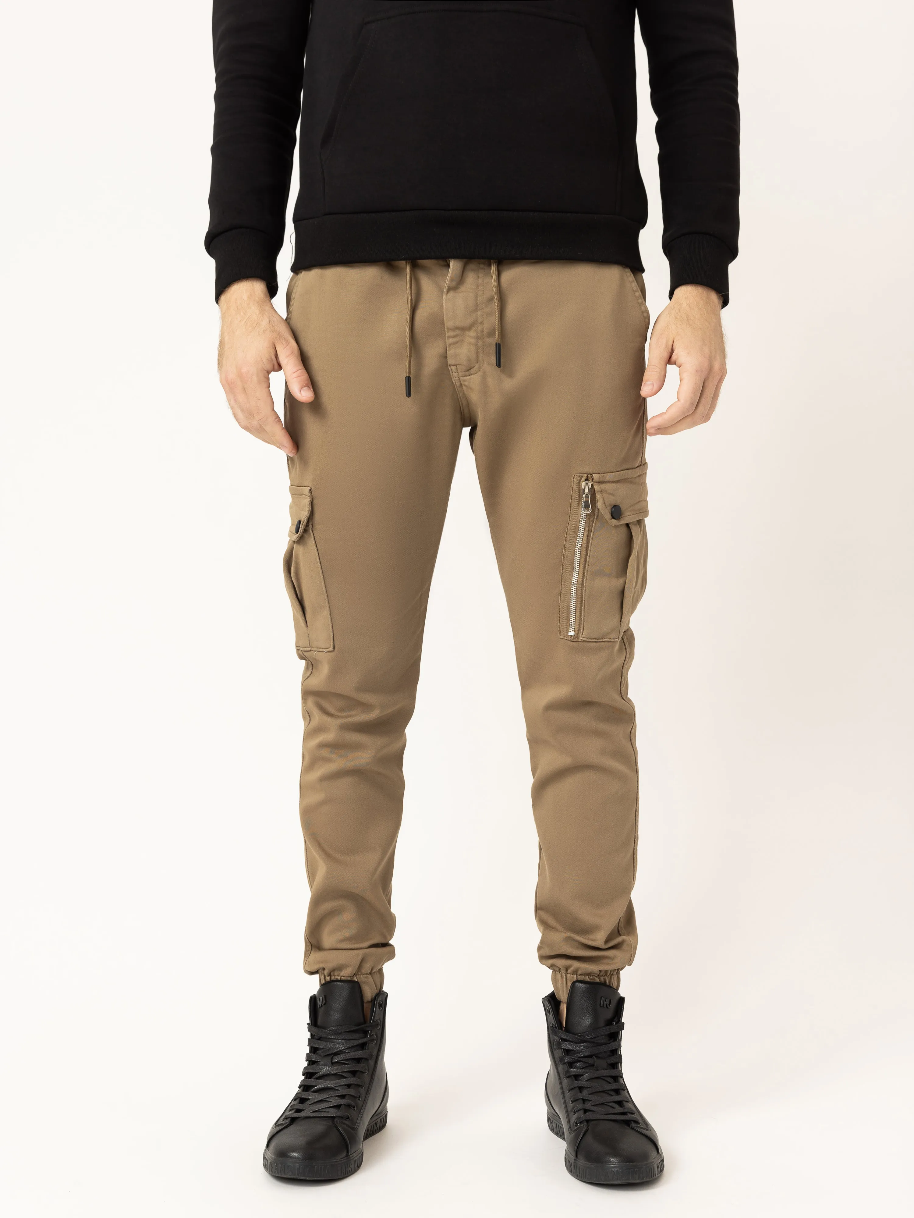 Herren Cargo-Hose aus Gewebe