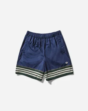 Herren CLOT von Edison Chen Strick Shorts Nacht Indigo
